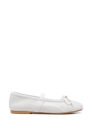bow-detail ballerinas DOUUOD KIDS | BAL579GRIGIOPERLA